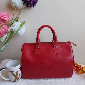 Louis Vuitton Speedy 25 Epi Leather